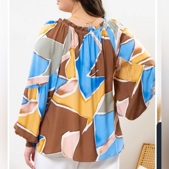 Perch by Blu-Pepper Peasant Blouse - Picture 3 of 11